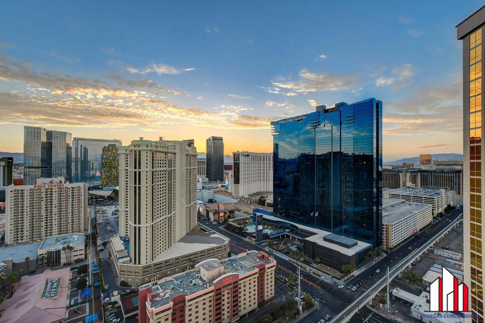 Mgm Signature-30-705 F1 Track & Strip View Balcony Las Vegas Exterior foto