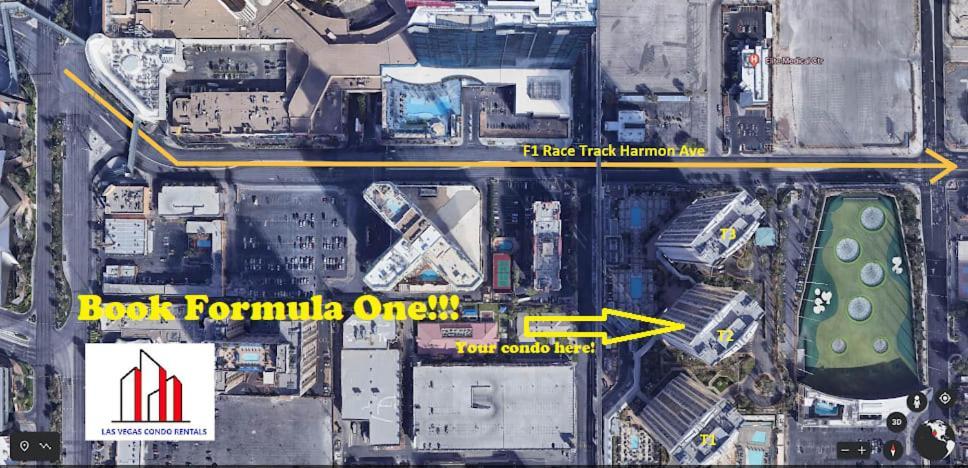 Mgm Signature-30-705 F1 Track & Strip View Balcony Las Vegas Exterior foto